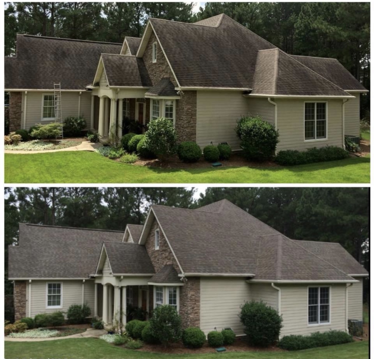 Amazing Roof Washing Service Completed in Columbus, GA